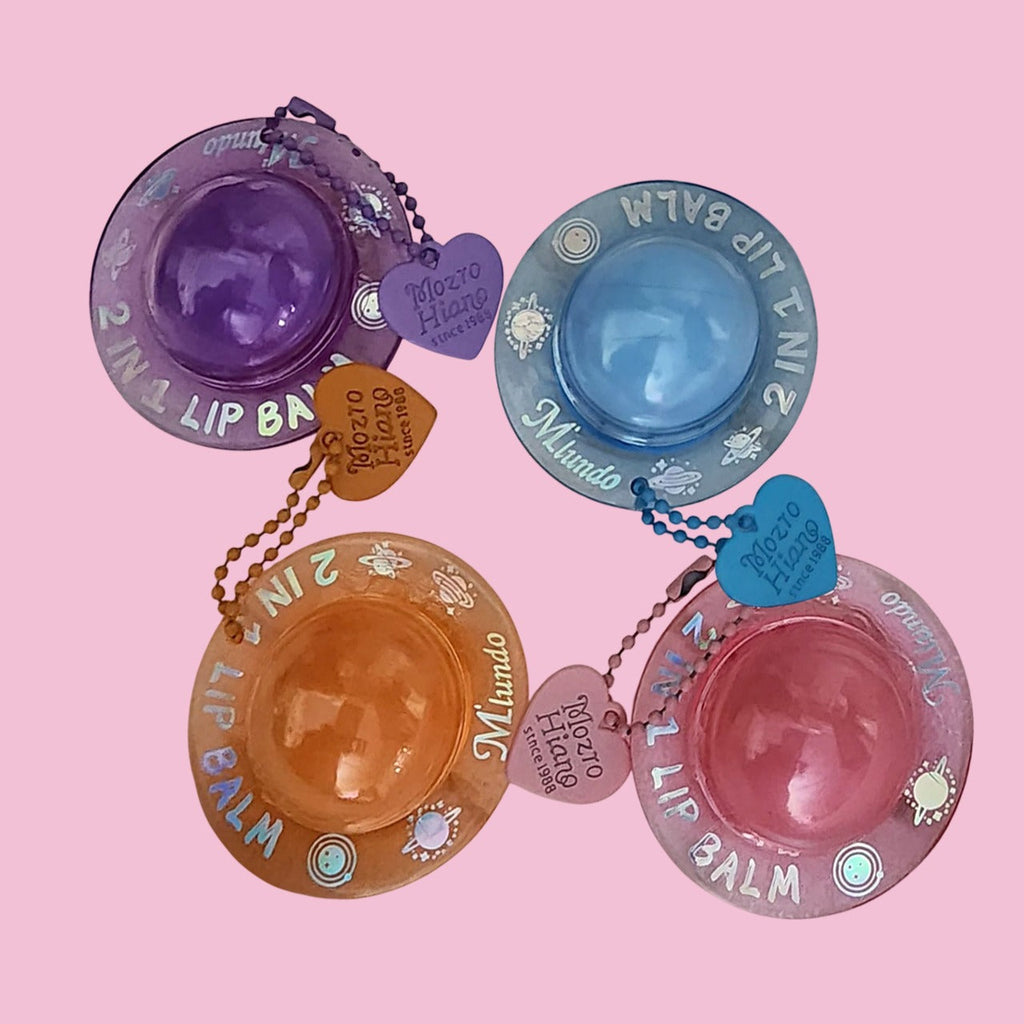 Miundo 2in1 Space Lip Balm  4pcs Set