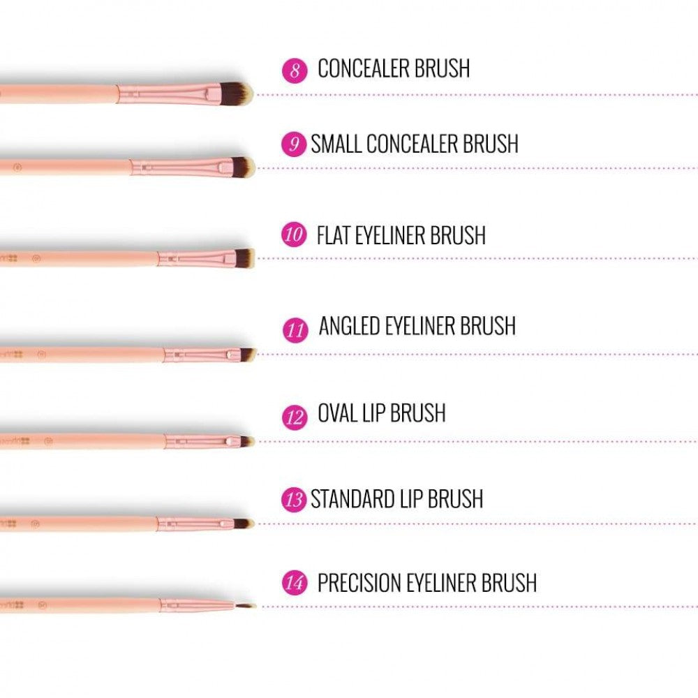 BH Cosmetics Chic Brush 14Pcs Set