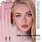 Dragon Ranee 2in1 Natural Waterproof Smooth For Outlining Eyebrow Pencil