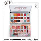 Beauty Nakeed BN Eyeshadow Ultra Shimmer Eyeshadow Palette