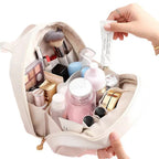 Multifunctional Luxury Portable Girl Makeup Hand Bag Waterproof Travel Cosmetic Bag Organizer