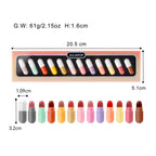 Juliapop 12 Pcs Capsule Lipstick Set