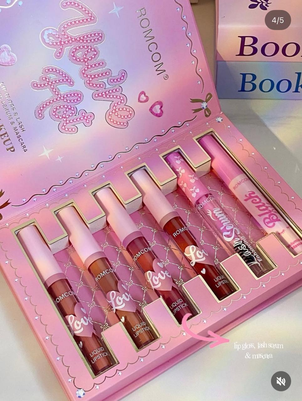 Romcom Dazzle Glow  All In One Makeup Book Palette