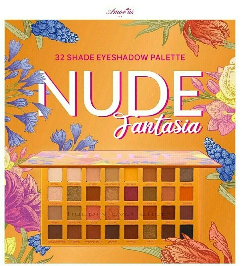 Amorus Nude Fantasia Shimmer & Matte Shadow Palette