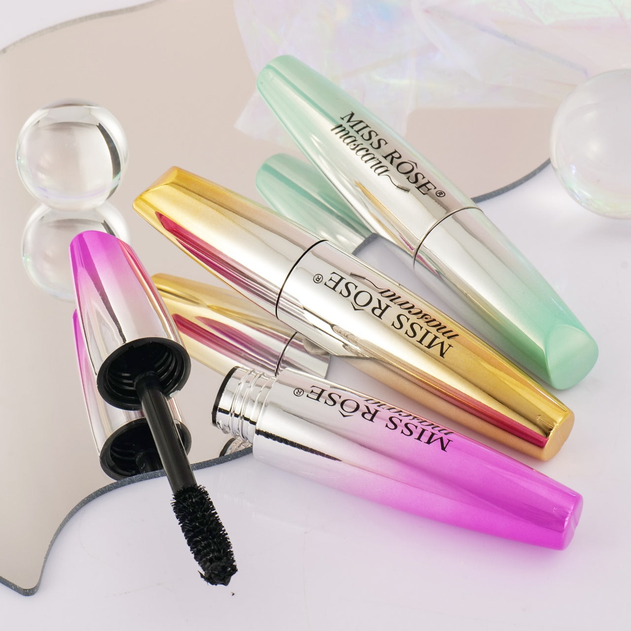 Miss Rose New Natural Lengthening One Stroke Infinity Lash Waterproof Mascara