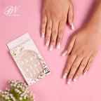 BN French Style Artificial Nail Pack of 3