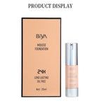 Biya Long Lasting Oil Control Mousse Foundation 20ml