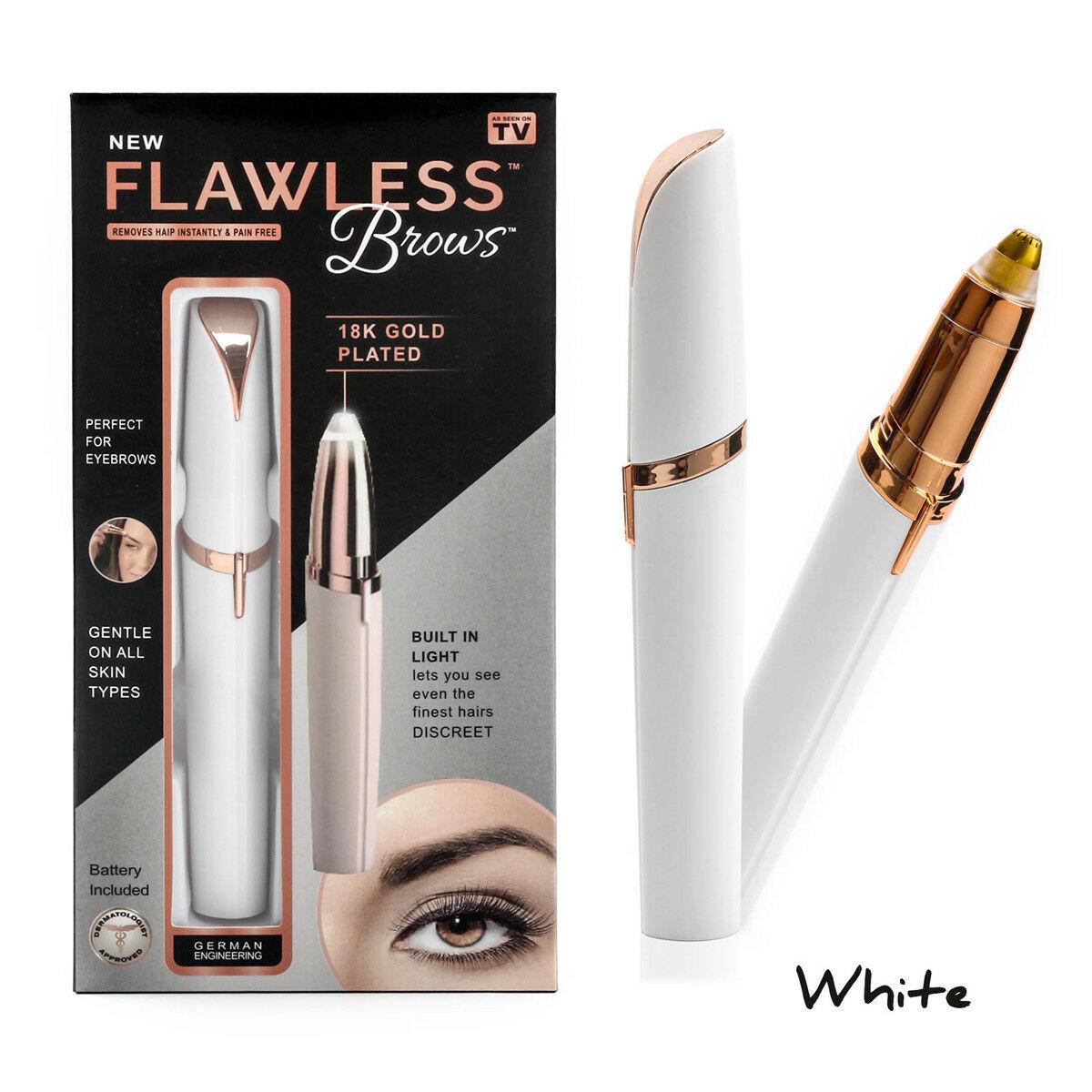 New Flawless Eyebrow Hair Remover Pen Rechargeable