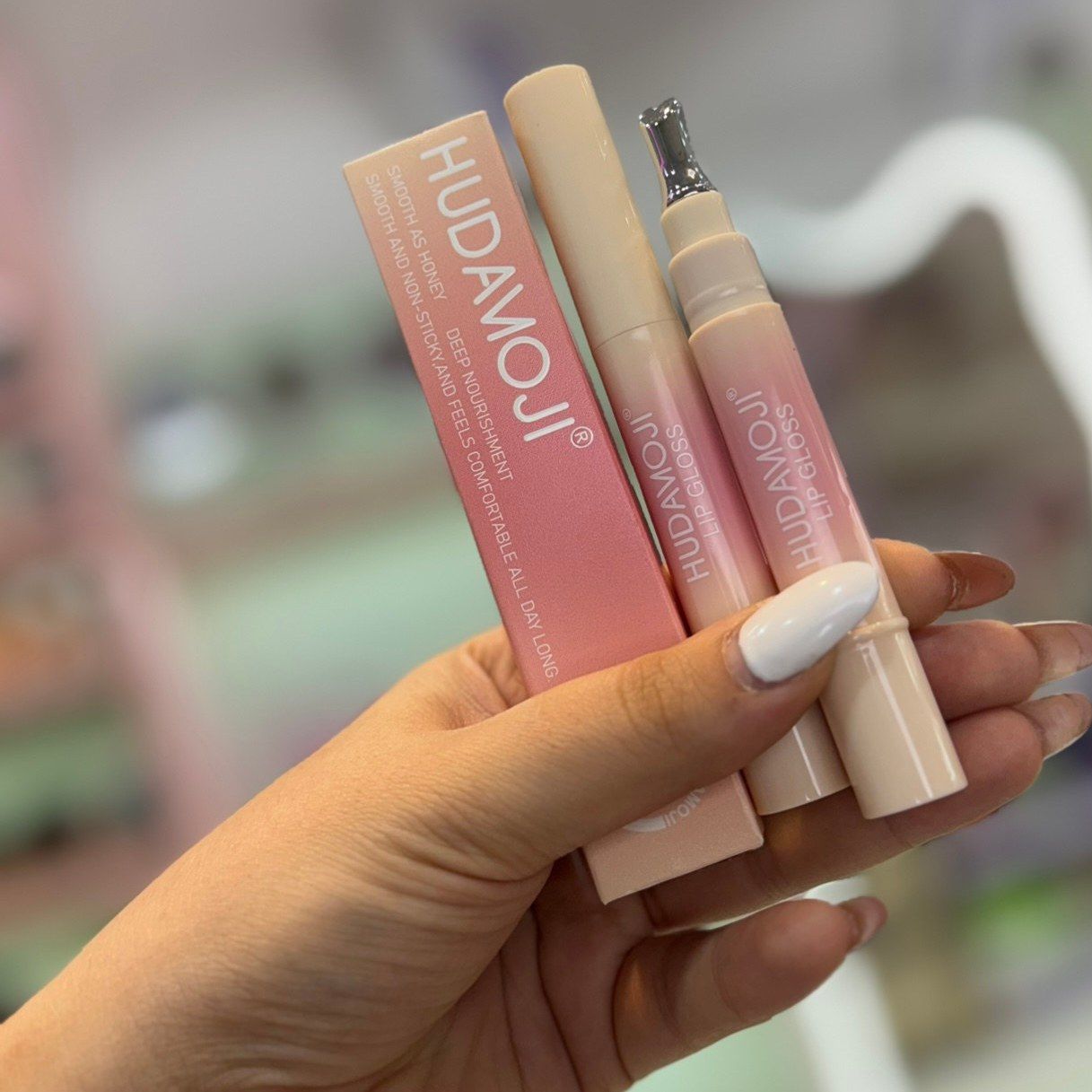 Hudamoji Fancy Deep Nourishment Lip Gloss  6pcs Set