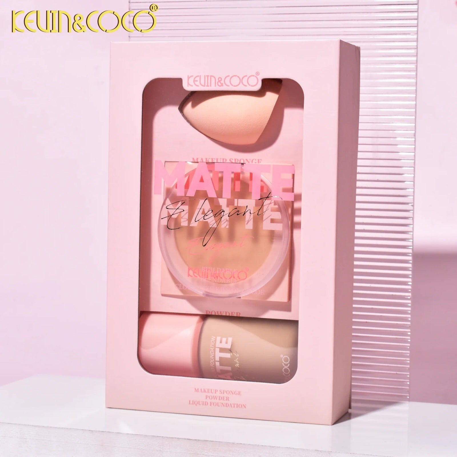 Kevin &amp; Coco Flawless Matte Makeup Kit