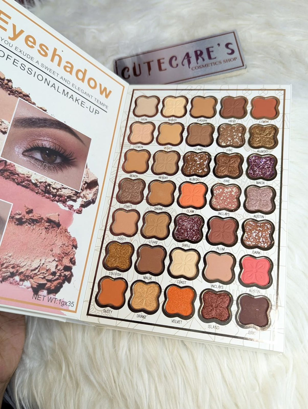 Sheglam Beautyful 6 Fold Eyeshadow Pallete