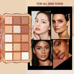 Anylady Chocolate Eyeshadow Palette 15 Shades