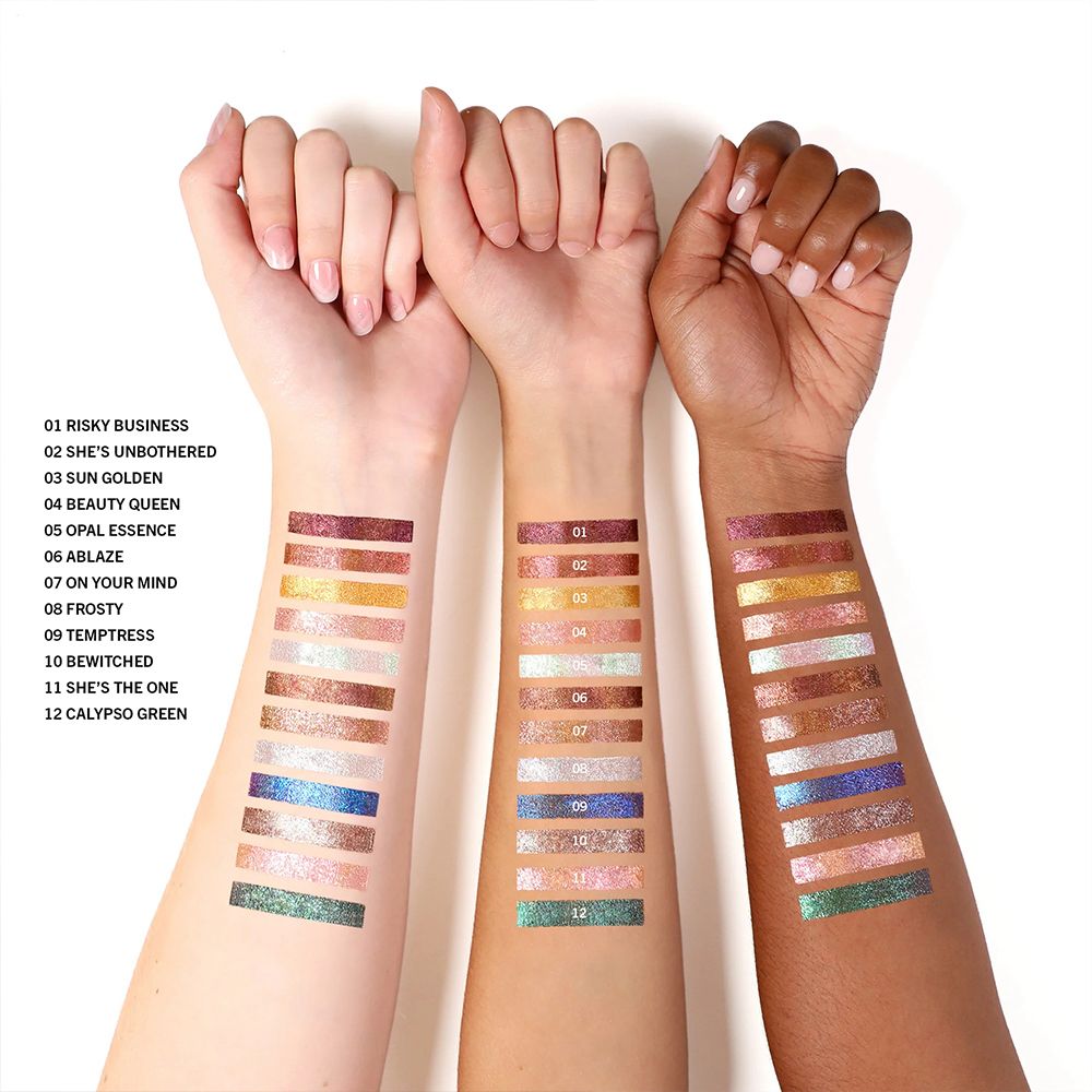 Pagevine Strong Water Proof Eyeshadow highlighter 12 Pcs Set