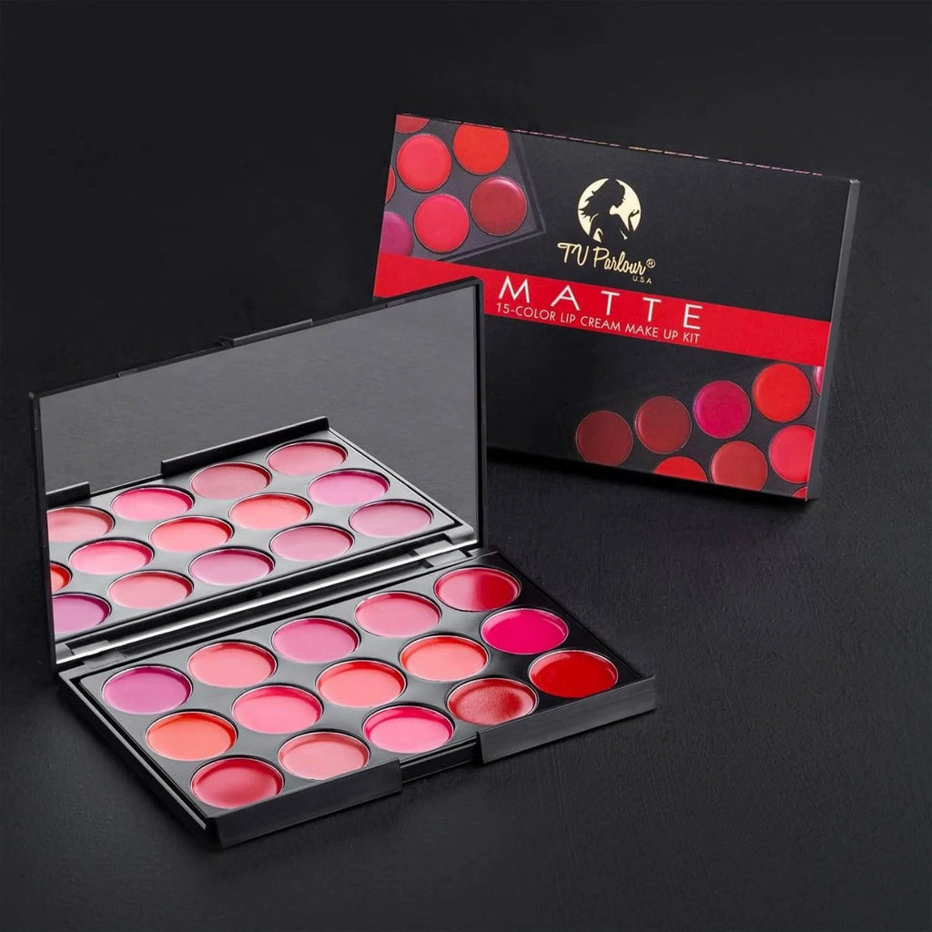 TV Parlour 15 Colors Matte Lipstick Palette