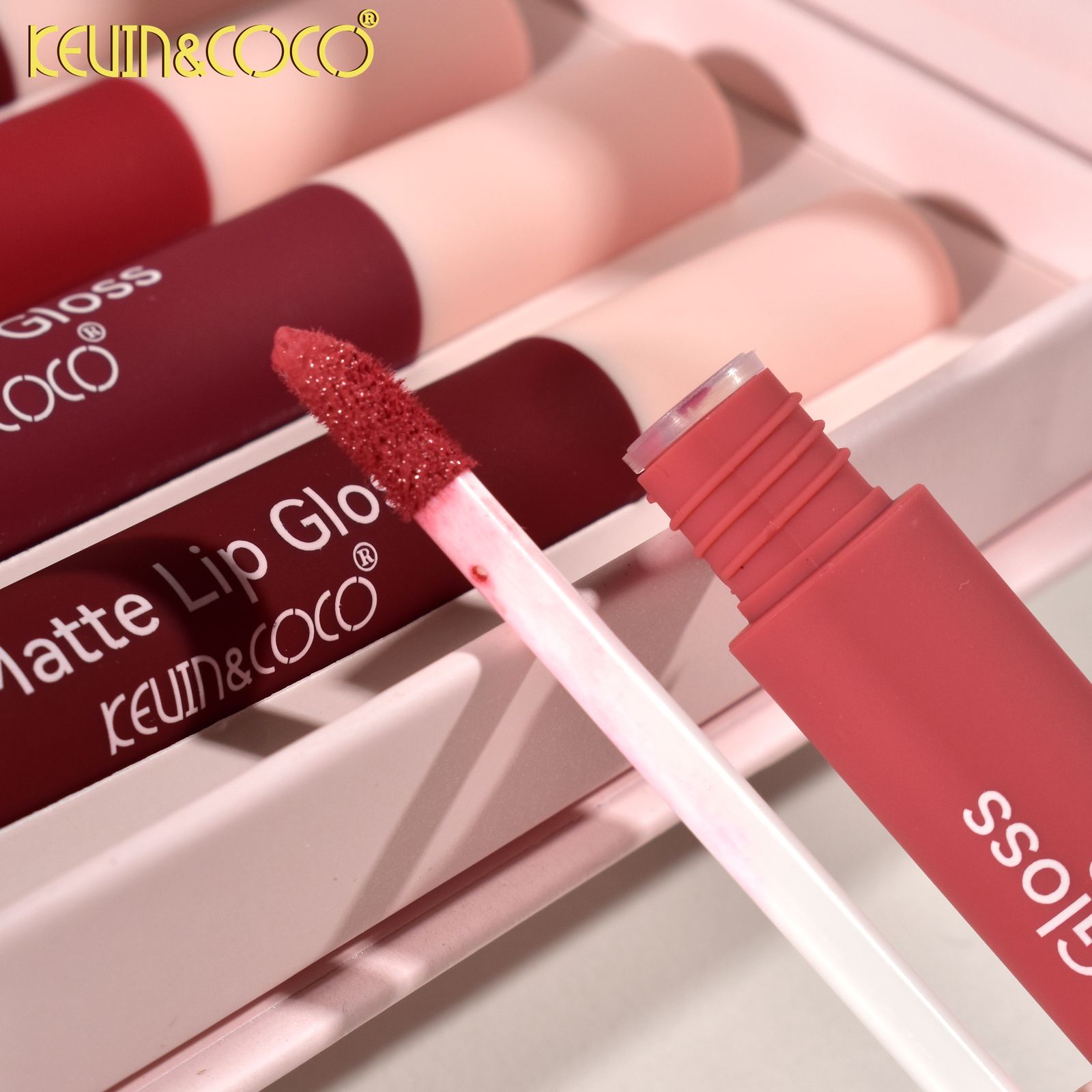 Kevin & Coco Super Matte 10 Pcs Lip Gloss Set