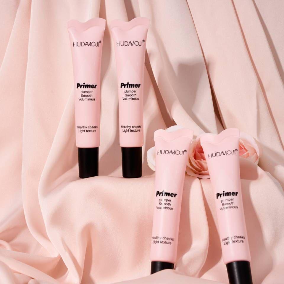 Hudamoji Primer Plumper Smooth Voluminous Healthy Cheeks Light Texture Primer Tube