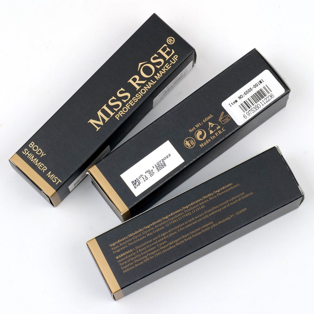 Miss Rose Body Shimmer Mist Spray 60ml