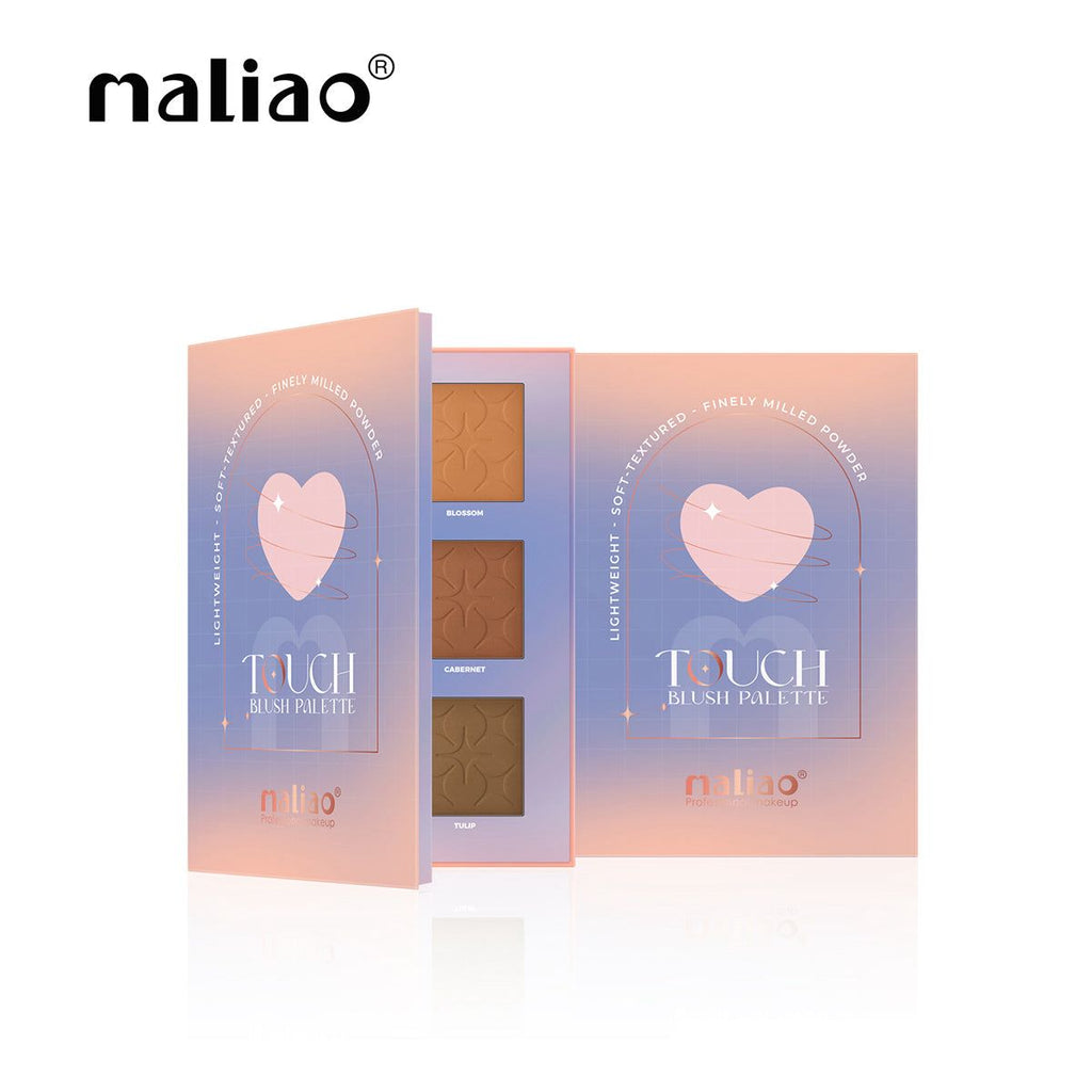 Maliao Touch Blush Palette Long Wear Fade Proof Formula