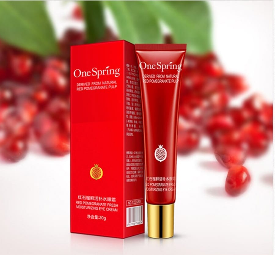OneSpring Natural Red Pomegranate Eye Cream Contour Eye Gel