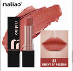 Maliao Super Non Transfer Lipstick Long Lasting Matte Finish Smudge-Proof Formula