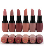 Miss Rose New Lip Shape Lipstick 6Pcs Set