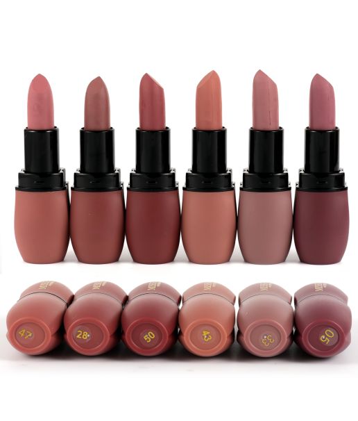 Miss Rose New Lip Shape Lipstick 6Pcs Set