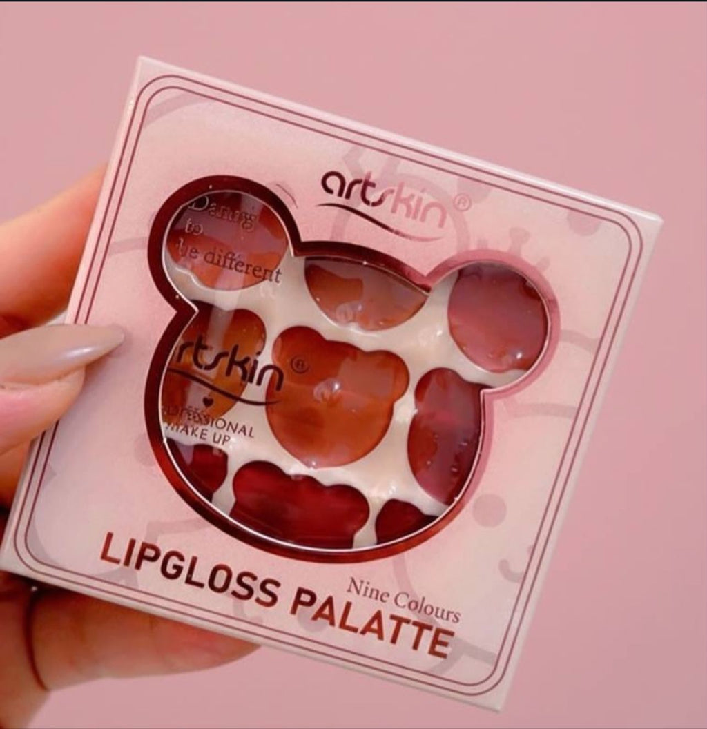 Artskin 9 Color Creamy Lipgloss Palatte