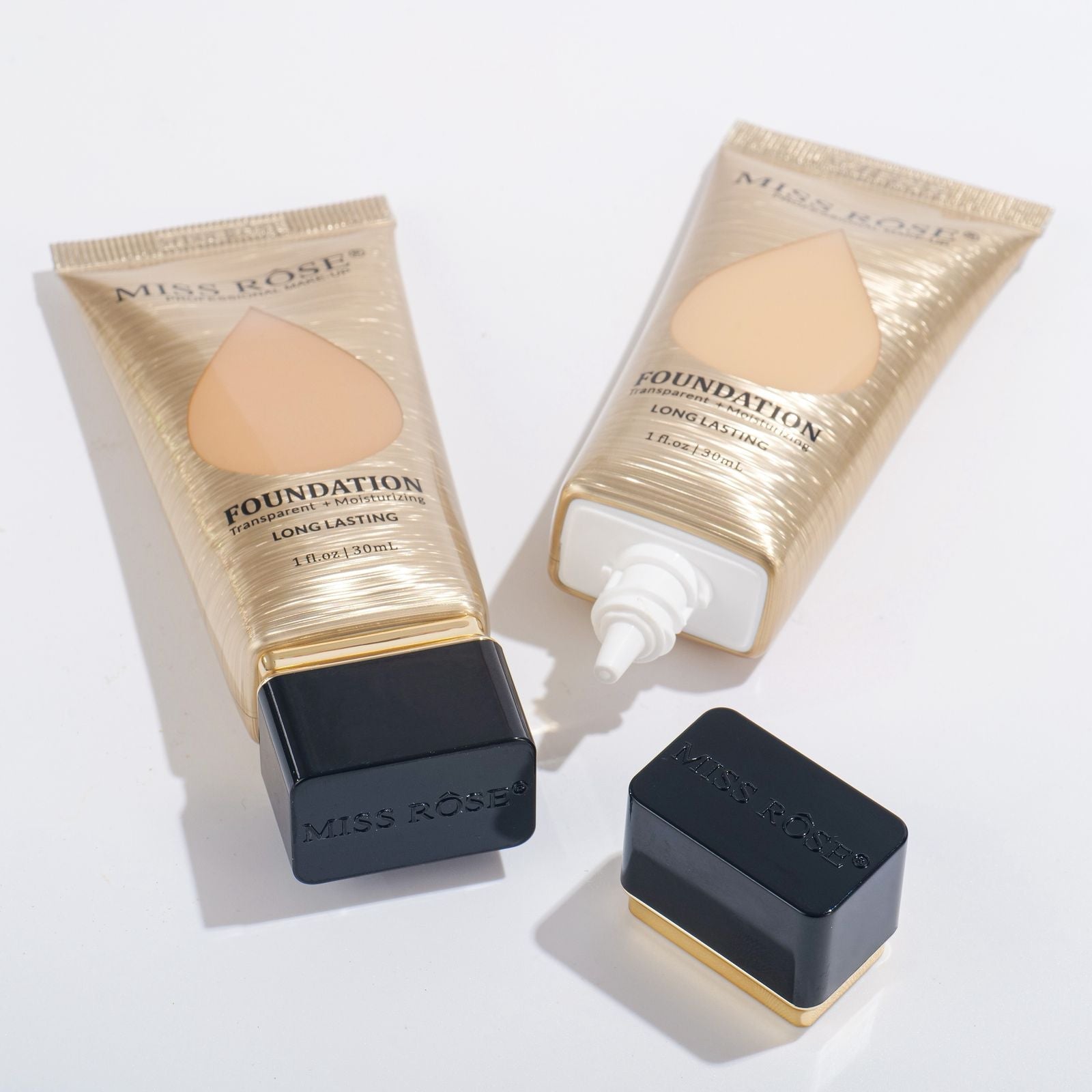 Miss Rose Transparent Moisturising Long Lasting Foundation