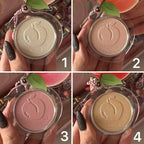 Hudamoji Peach Highlighter Keychain