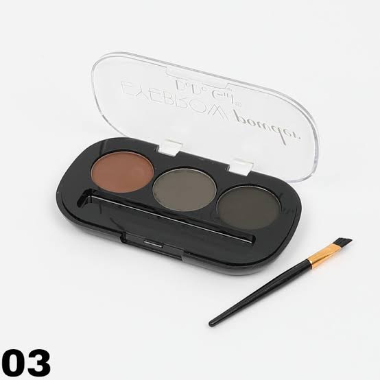 DoDo Girl 3in1 Eyebrow Powder With Brush