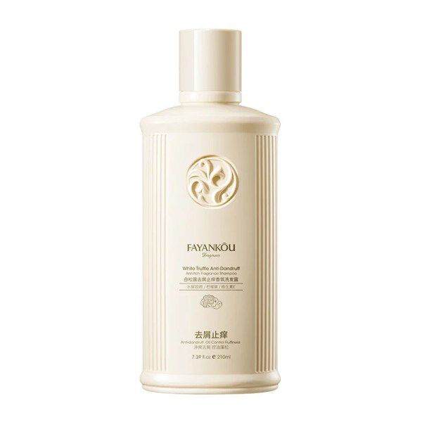 FAYANKOU White Truffle Anti-Dandruff and Anti-Itching Fragrance Oil Control Shampoo Fluffy Soft Clean Fragrance Shampoo