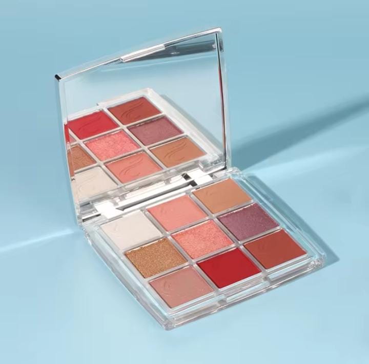 Girl Times Color You're Gorgeous Too 9 Colors Matte & Glitter Eye Shadow Palette