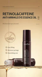 Sadoer Retinol & Caffeine Anti Wrinkle Eye Essence Oil Roll on