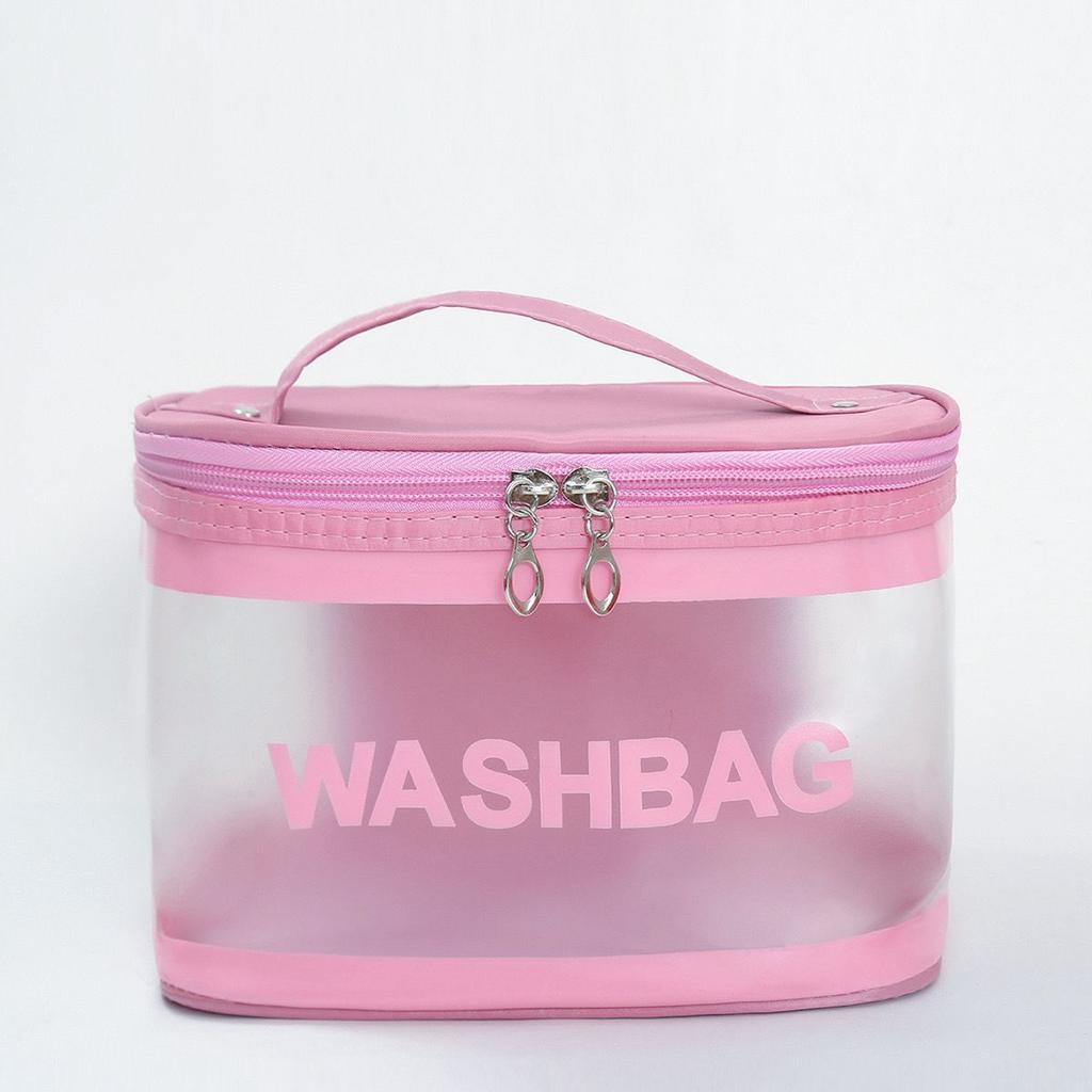Multipurpose Wash Bag Letter Graphic Waterproof Makeup Bag 14956