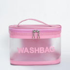 Multipurpose Wash Bag Letter Graphic Waterproof Makeup Bag 14956
