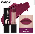 Maliao Super Non Transfer Lipstick Long Lasting Matte Finish Smudge-Proof Formula