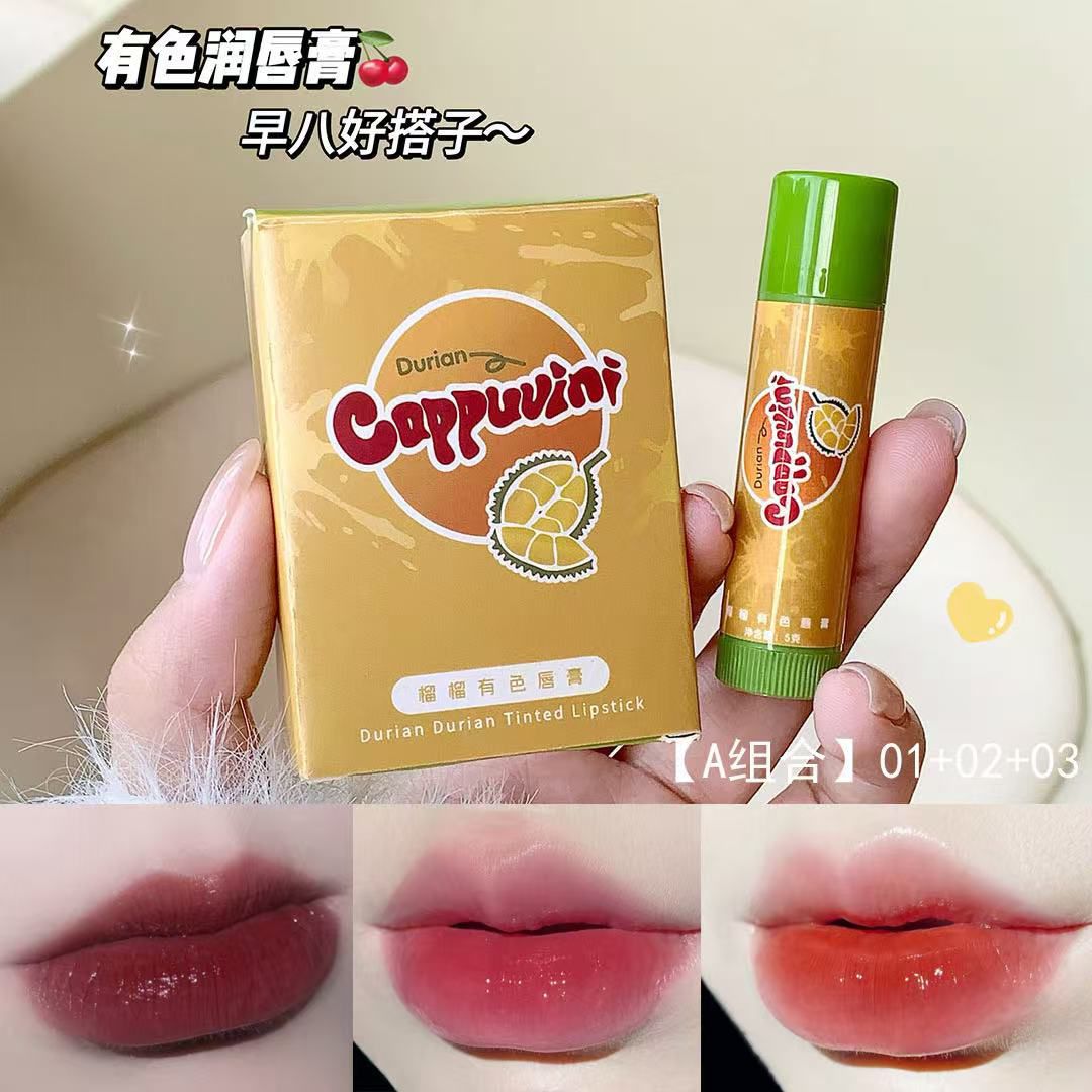 Cappuvini Tinted Lipstick 3Pcs Set
