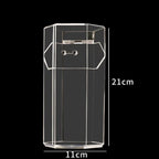 Acrylic Makeup Brush Holder Storage Box With Pearls
