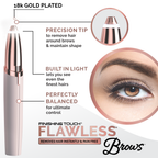 New Flawless Eyebrow Hair Remover Pen Rechargeable
