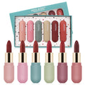 Miss Rose 6 Color Velvet Matte Lipstick  - Set Of 6pcs