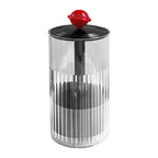 Automatic Push Up Lifting Transparent Countertop Cosmetic Makeup Brush Holder