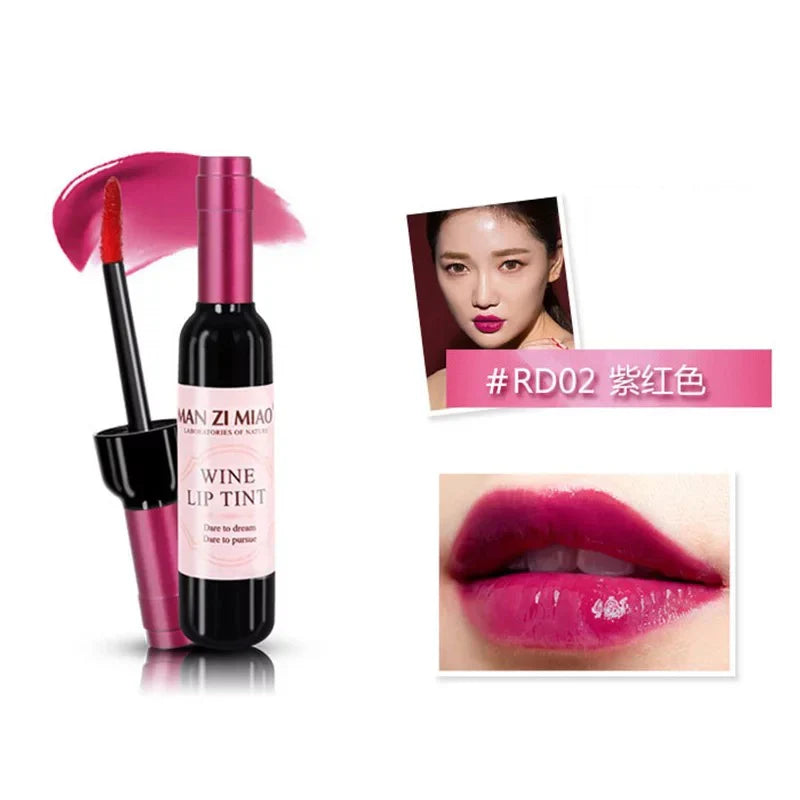 Vine Lip Tint Natural Liquid Long Lasting 6 Color Set