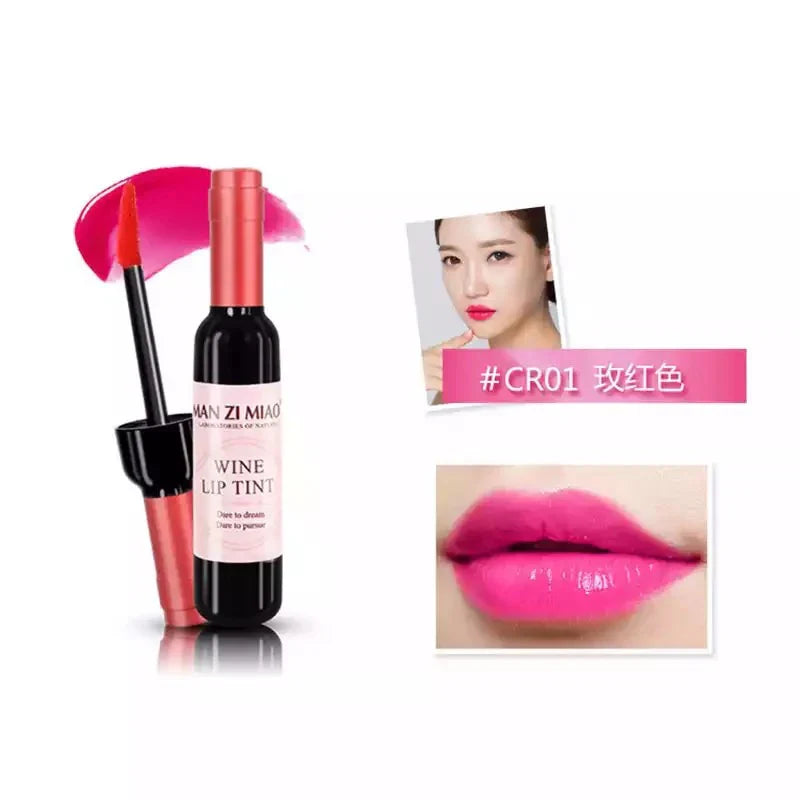 Vine Lip Tint Natural Liquid Long Lasting 6 Color Set