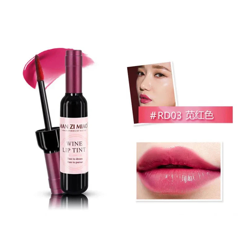 Vine Lip Tint Natural Liquid Long Lasting 6 Color Set