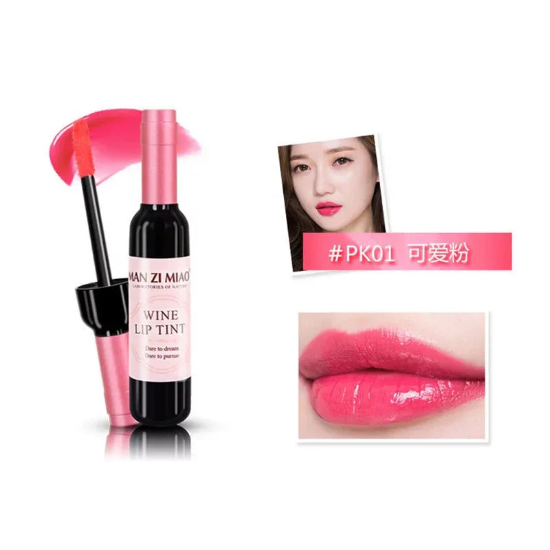 Vine Lip Tint Natural Liquid Long Lasting 6 Color Set