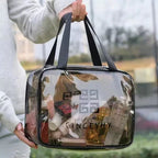 Portable Transparent Easy To Travel Storage Bag Cosmetic Bag Makeup Bag Waterproof
