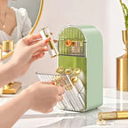 Parada Lipstick Holder Stackable Desk Cosmetics Storage Box Makeup Brush Holder Jewelry Storage Box Dustproof Waterproof Plastic 90026