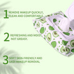 Miss Rose Avocado Beauty Concept Facial Cleaning Wipes.