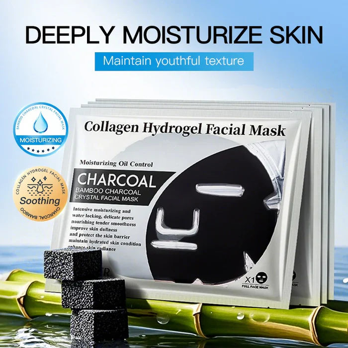 Sadoer Bamboo Charcoal Collagen Pore Purifying Hydrogel Facial Mask 60ml