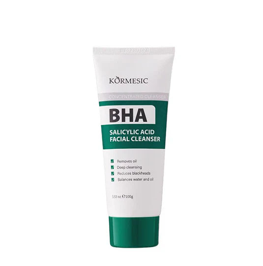 KORMESIC Remove Oil And Reduces Blackheads Salicylic Acid Facial Cleanser 100g